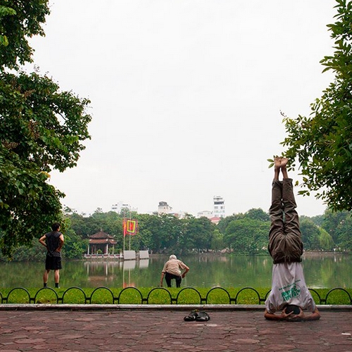 Hanoi straatbeeld