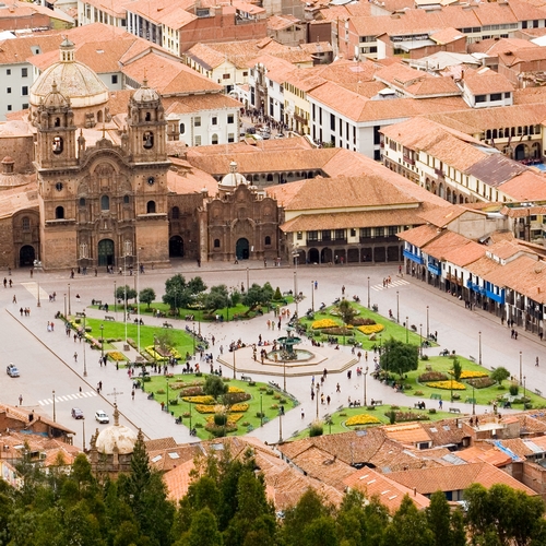 Plaza de Armas in Cuzco