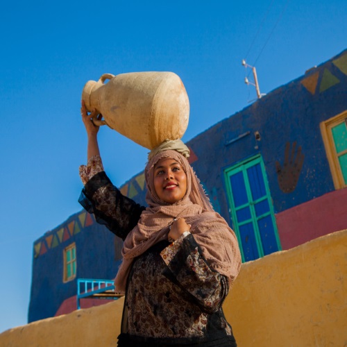 Nubisch Meisje, Aswan