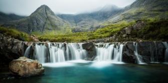 De Fairy zwembaden, Glen Bros, Skye, Schotland