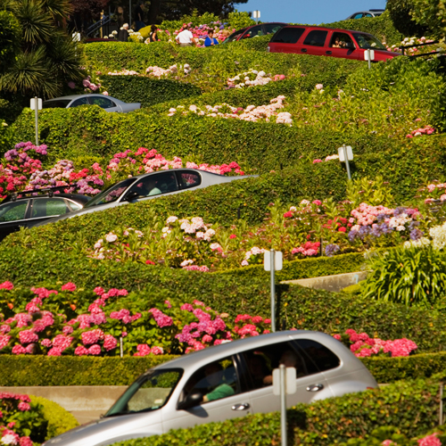 San Fransisco Lombard street