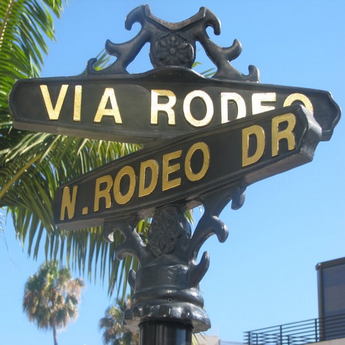 Rodeo Drive in Los Angeles