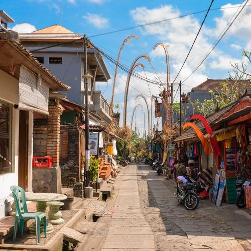 Winkelstraat, Ubud