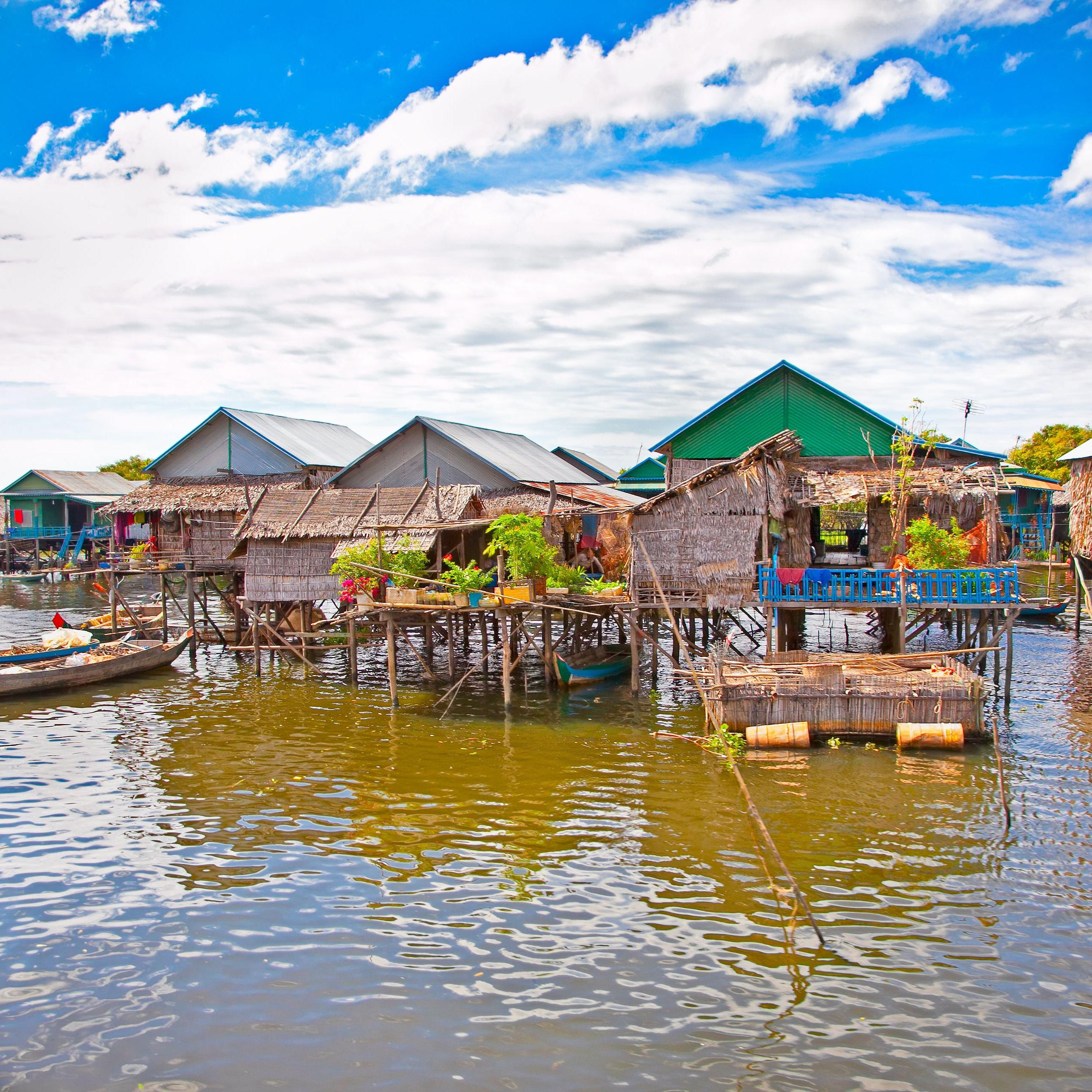 Tonle Sap Meer in Siem Reap