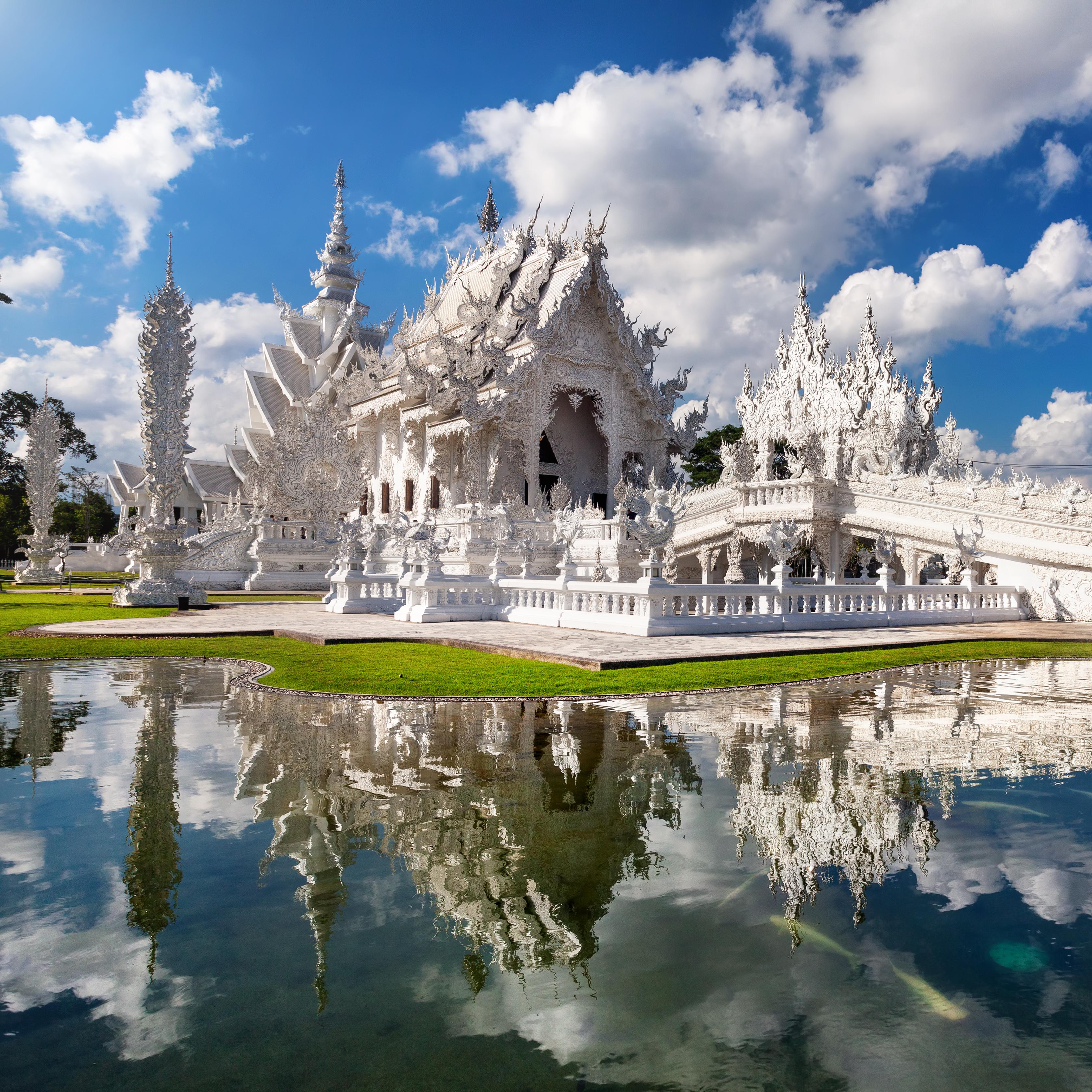 Witte tempel, Chiang Rai