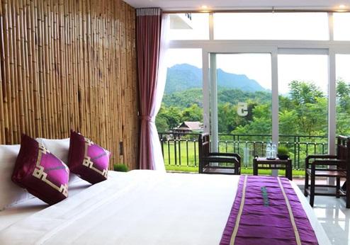 Mai Chau Sunset Boutique, kamer