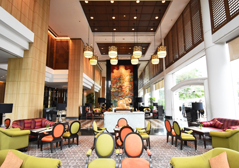 Century Park Hotel, lobby 