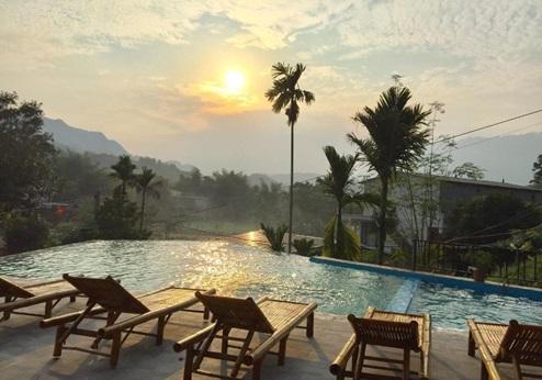 Mai Chau Sunset Boutique, zwembad