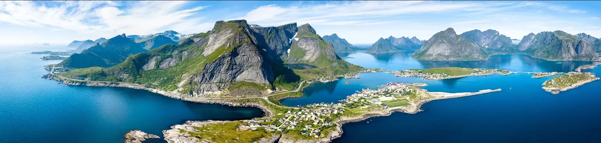 Landschap Lofoten Noorwegen