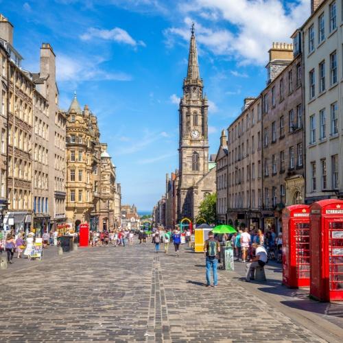 Royal Mile in Edinburgh