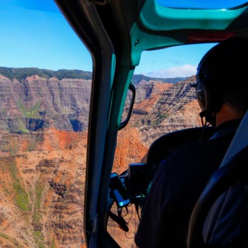 Helikoptervlucht over Grand Canyon