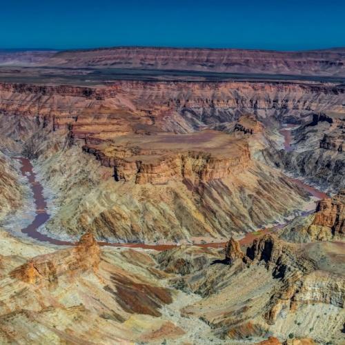 Uitzicht over de Fish River Canyon