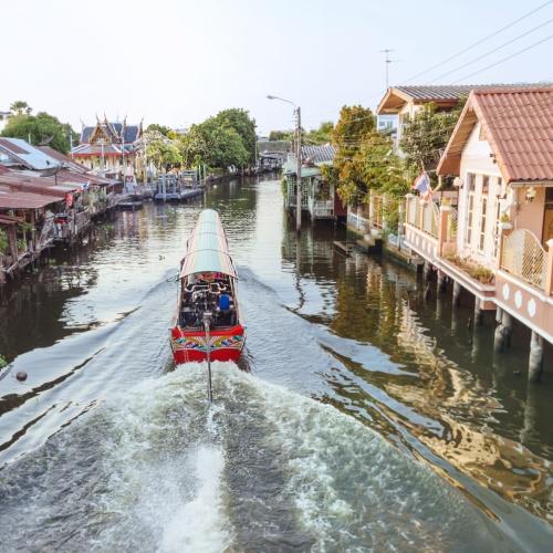 Klongtour door kanalen van Bangkok