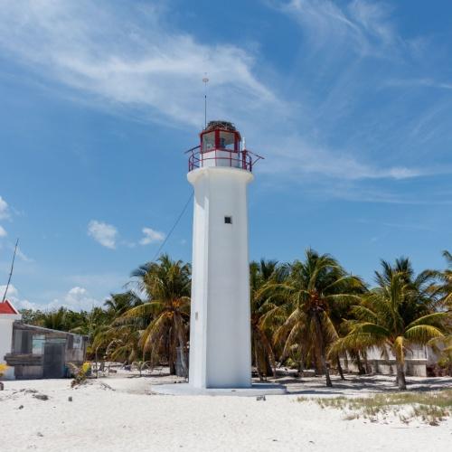 Vuurtoren Cabo Catoche op Holbox