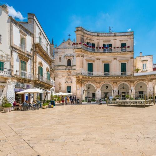 Piazza Maria Immacolata in Martina Franca