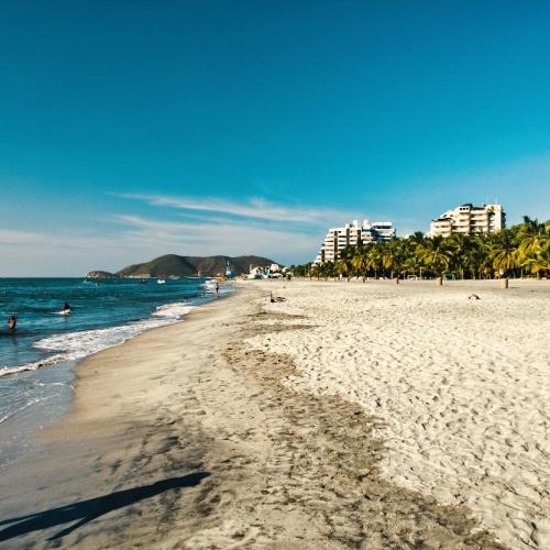 Santa Marta, El Rodadero strand