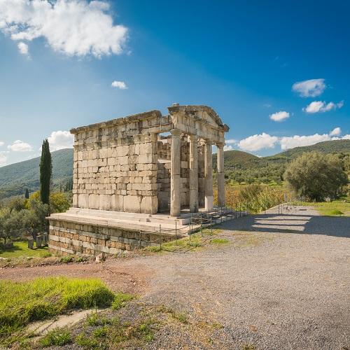 Heroons mausoleum temple, Messini