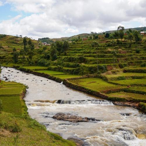 Rivier in Antsirabe