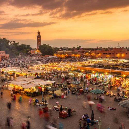 Djemaa el Fna by night