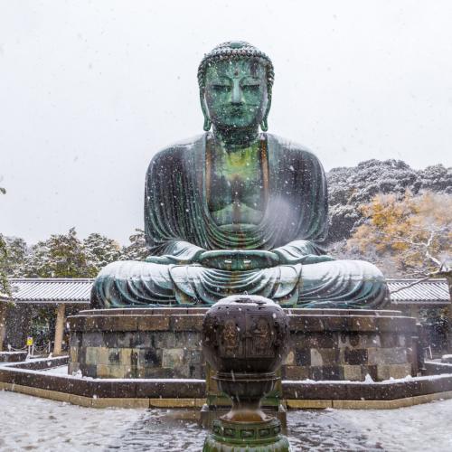 De Grote Boeddha in Kamakura