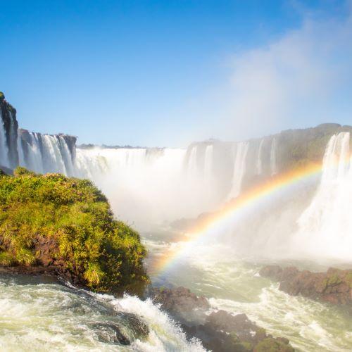 Devil's throat Iguazú-watervallen 
