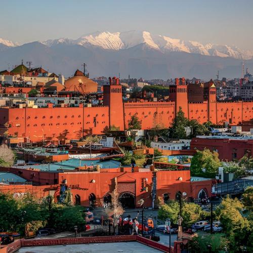 Marrakech, Rode Stad