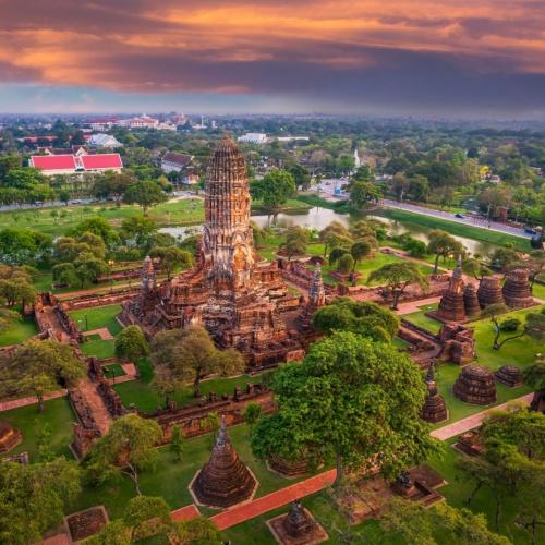 Ayutthaya tempelcomplex