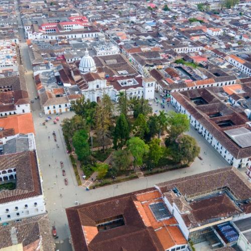 Popayán, Parque Caldas