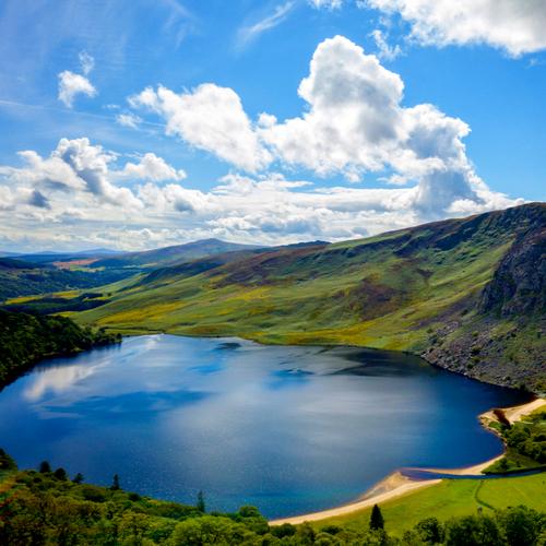 Wicklow Mountains Lough Tay