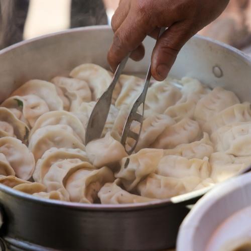 Nepalese snack momo