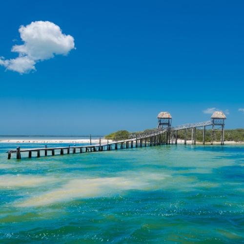 Isla Pajaros nabij Holbox