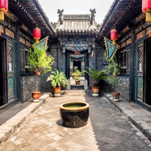 Pingyao, binnenplaats