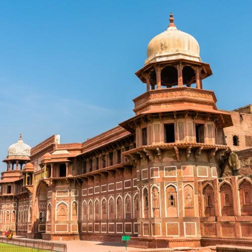 Jahangir Mahal bij het Agra Fort