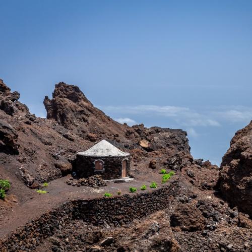 In de krater van Pico do Fogo 