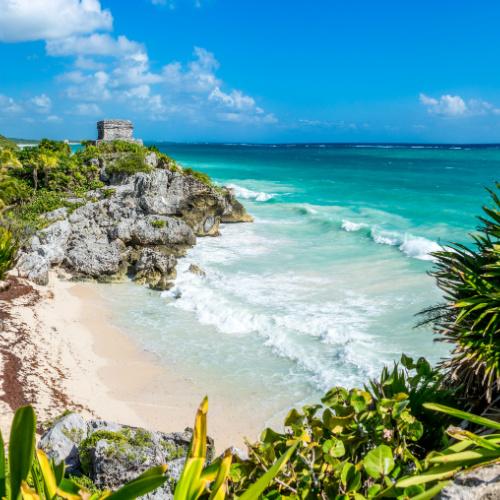 Tulum, strand