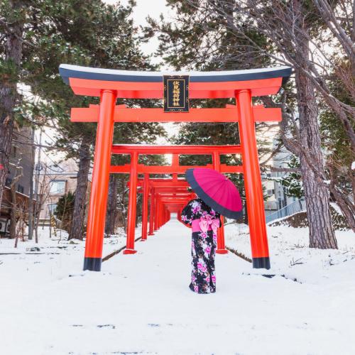 Het Shinto-schrijn Fushimi Inari-taisha