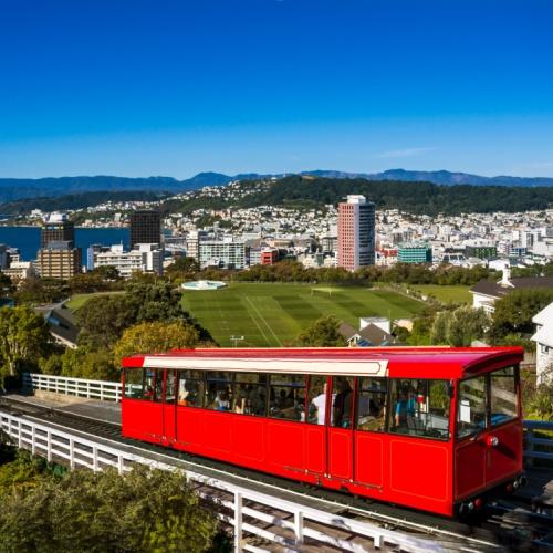 Rode tram in Wellington