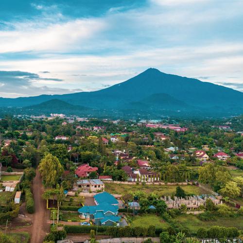 Arusha, overzicht stad