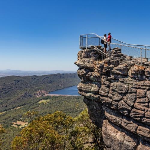 Uitzicht op de Pinnacle in Grampians National Park