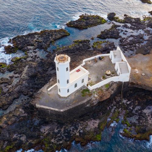 Maria Pia vuurtoren, Praia