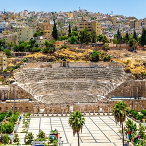 Romeins amfitheater in Amman