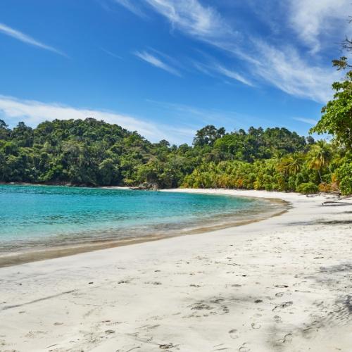 Escondido beach in Manuel Antonio Nationaal Park