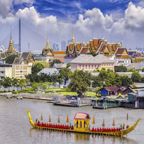 Chao Praya rivier in Bangkok