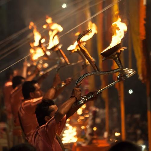 Varanasi, aarti