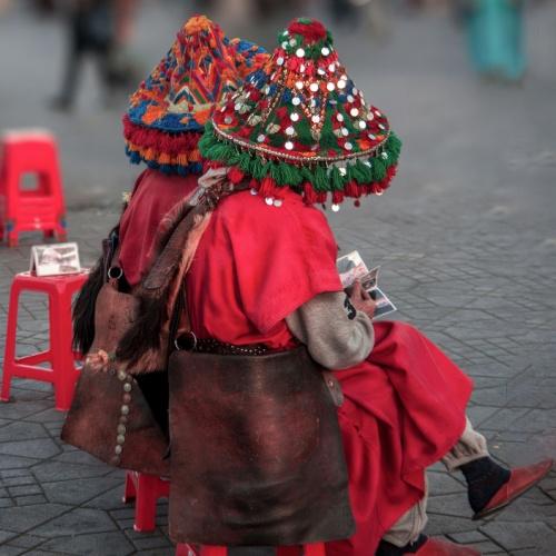 Traditionele waterdragers, Casablanca