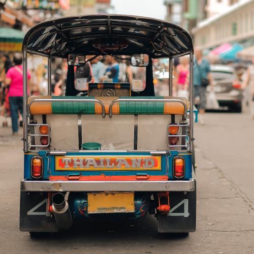 Tuk tuk in Bangkok