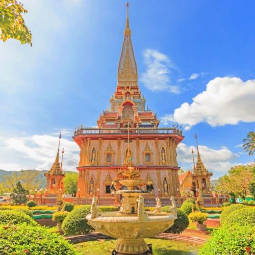 Chaitararam tempel in Phuket