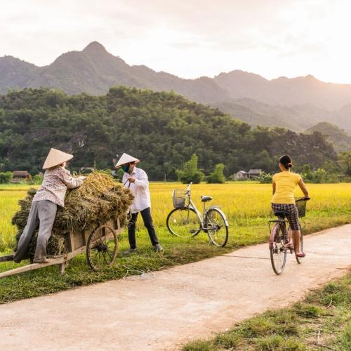 Mai Chau fietsen