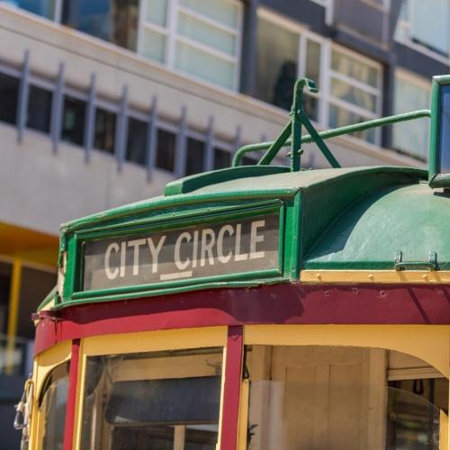 City Circle Tram in Melbourne