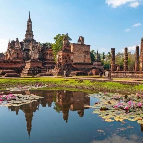 Sukothai, wat Mahathat tempel